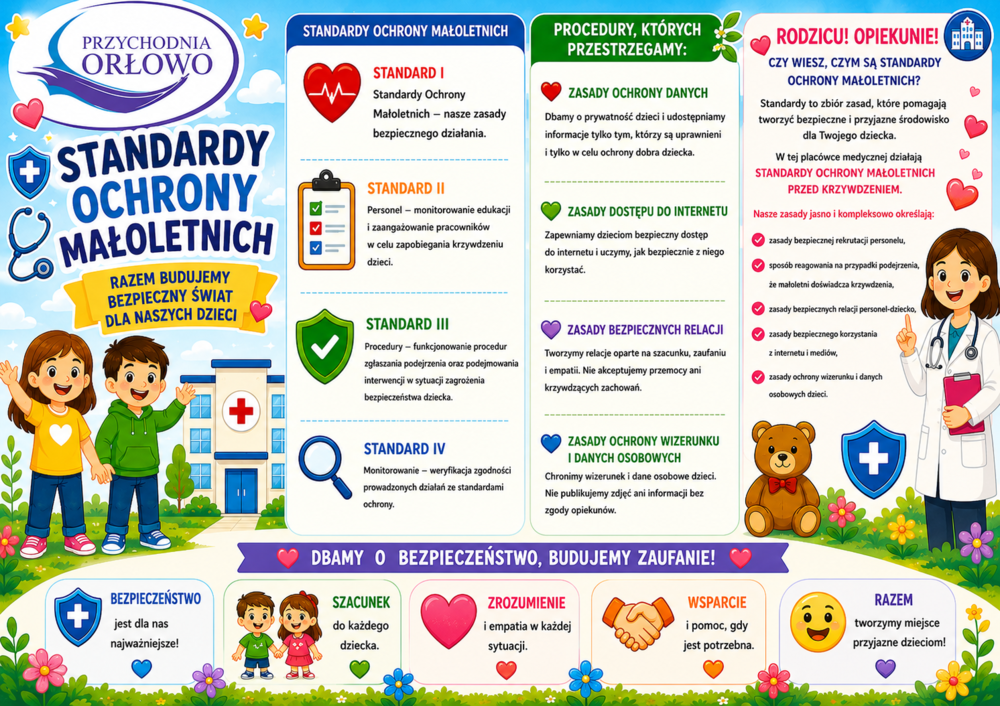 Standardy ochrony maloletnich plakat nr 1
